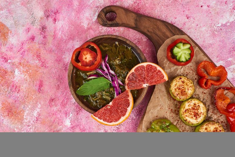 Nourishing food platter