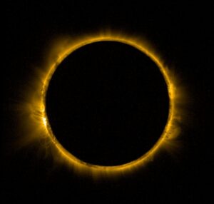 The total solar eclipse corona
